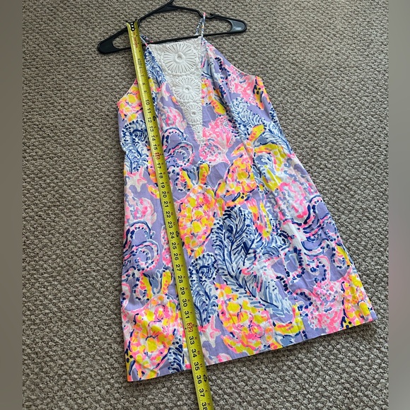 Lilly Pulitzer Pearl Shift Dress in Lilac Verbena size 10 - Picture 6 of 8